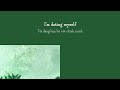 VTDN - Dating Myself (Lyrics + Vietsub) | EP: ISN'T IT?