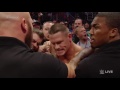 John Cena and Brock Lesnar brawl before Night of Champions  Raw, Sept  15, 2014