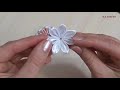 😍Посмотрите Какие КРАСИВЫЕ❤️️ Цветы-Зефирки из Лент ЛЕГКО! Ribbon Flower Tutorial/Kanzashi/ Ola ameS