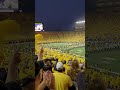 The Michigan Wolverines take the field against The Washington Huskies on 09/11/2021 (Maize Out)