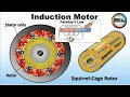 Induction Motor working in Urdu | How does an Induction Motor work in Hindi?