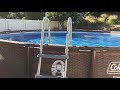 How to- Coleman 18x48 Power Steel Swim Vista II Above Ground Pool