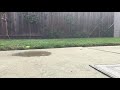 Water balloon in slow motion