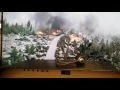 Wildfire growth simulation