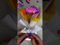 Mothers day special ❤️ bouquet 💐 making at home #craft #art #trending#shorts #diy