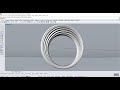 Rhino 3D Tutorial The Milano Ring 04