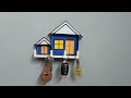 Key holder with waste cardboard diy | DIY making key holder wall hanging | DIY art _ #keyholder