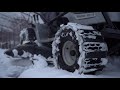 Homemade EXTREME Snow CHAINS For LAWN Tractor / QUAD!?