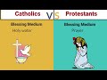 Every Catholics vs Protestants Facts | Almost Christianity Differences