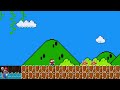 Super Mario Bros. but Everything Mario touch turns to SQUARE? | Game Animation