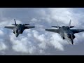 NATO F-35 Fighter Jet Pilots Rush to Intercept Russian Tu-160 Bombers Escorted by Su-27
