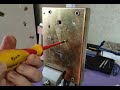 Opening the s.а.b lock. (italy, 6 levers). Вскрытие сувальдного замка s.a.b. Итали́я, 6 сувальд.