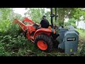 Overgrown BLINDSPOT almost killed this ELDERLY COUPLE, She was STUNNED we mowed it for FREE.