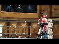 kickboxing competition in Kyoto Japan.