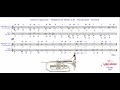 Mellophone en Fa - Posiciones - Tono Ejecutado - Tono Real