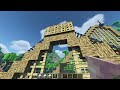 ⛏️ Minecraft Tutorial :: 🎢 Build a Roller Coaster on the Water - [마인크래프트 건축 강좌 - 강 위에 롤러코스터 만들기]