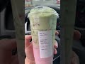 Strawberry Matcha hack from Starbucks! #viral #shorts #starbucks #drink