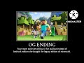 Minecraft kid endings part 1 #shorts