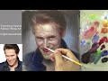 Painting Time Lapse -  Willem Dafoe