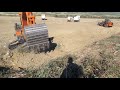 Hitachi 490 Lch excavator, şev nasıl yapılır, how to make a slope