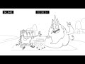 SpongeBob and Ice King on a Picnic (ANIMATIC)
