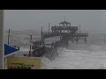 VIDEO | Impact of Hurricane Ian collapses part of Cherry Grove Pier in North Myrtle Beach