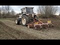 Lavorazione terreno 2023 con Lamborghini 874-90 Turbo - Grand Prix + Vibrocoltivatore - Plowing -