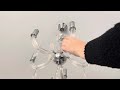 How To Clean A Crystal Chandelier At Home | Satisfying Before & After