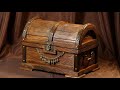 Amazing work of wood! Pirate chest with your own hands!