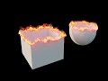 How to BURN geometry with shaders | Blender 3D procedural shading