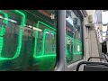 Cleveland RTA Light rail (holiday train) #806 (the ride)