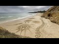 Vitor Raposo - Desenhos na Areia - Sand Drawings - 4K Timelapse