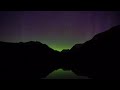 northern lights from gold creek pond washington may 2017