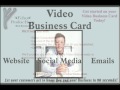 Check out this awesome offer for a Video Business Card