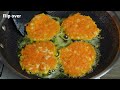 1 Carrot And 1 Egg! 5 Minute Breakfast Easy & Delicious!