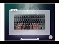 keyboard finger setting for speed typing.