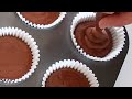 浓郁巧克力海绵杯子蛋糕 ||新手也可轻松完成的蛋糕|| Easy to make Chocolate Sponge Cupcake