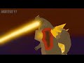 Godzilla In Hell Vs. SlicK Spacegodzilla | Animation