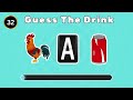 Guess The Drink By Emoji | Emoji Quiz | Quizzer Bee