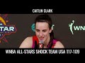 Caitlin Clark After WNBA All-Stars Shock Team USA #wnba