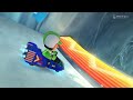 Wii U - Mario Kart 8 - (GCN) Sherbet Land - Battle