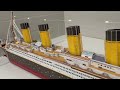 All Ships Lined Up [ Titanic, Britannic, Aircraft Carrier ] Ready for Lauch and Tested in the Water