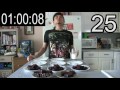 25 Double-Fudge Brownies Eaten in 1 Minute!