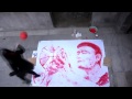 Red - Yao Ming Portrait with a Basketball