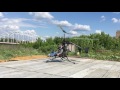 Micron coaxial Helicopter Crash test