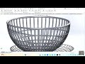 Advanced SolidWorks Modeling: A Fruit Basket Tutorial