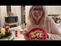 🥘In the Kitchen with Ruby!  Instant pot 3 minute meal! Some Christmas Cheer!🍸