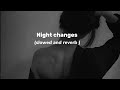 Night changes (slowed and reverb ) | One direction #slowedreverb #songs #english