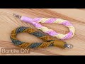 DIY Macrame Wristlet Keychain