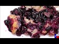 Blueberry Cobbler / EASY Homemade Blueberry Cobbler Recipe / Frugal Living  / EASY Desserts